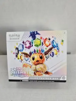 Pokemon Prismatic Evolutions Elite Trainer Box (ETB) W/Promo and Extras NO Packs - Image 1