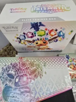 Pokemon Prismatic Evolutions Elite Trainer Box (ETB) W/Promo and Extras NO Packs - Image 4
