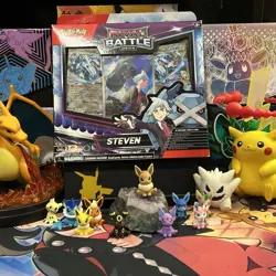 Pokemon TCG Rival Battle Deck Steven Beldum, Sealed, Destined Rivals - Image 1