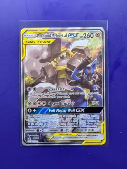 Lucario Melmetal GX Sun Moon SM192 Promo Pokemon TCG - NM/LP - Image 1