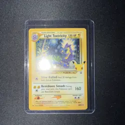 ⚡💎| Light Toxtricity SWSH137 Black Star Promo Celebrations Pokemon VLP #4D - Image 1