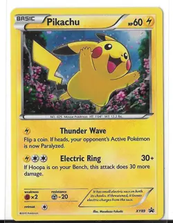2015 Pokemon Pikachu (Collector Chest) XY89 Holo - Image 1