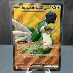 Squawkabilly ex 247/193 Full Art Ultra Rare SV02: Paldea Evolved Pokemon TCG NM - Image 1