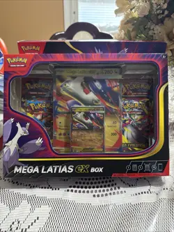 Pokemon TCG Mega Evolution Mega Latias EX Box Sealed Box - Image 1