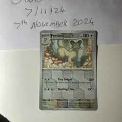 Pokemon TCG: Shrouded Fable - Persian - Reverse HoloCommon- 049/064 - Image 2