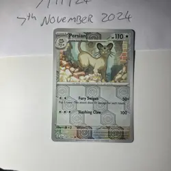 Pokemon TCG: Shrouded Fable - Persian - Reverse HoloCommon- 049/064 - Image 5