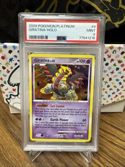 2009 Pokemon Platinum Giratina Holo 9/127 PSA 9 Mint - Image 1