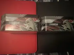 Pokemon TCG SEALED Tyranitar & Empoleon V Strikers Tin 6 Packs Of Evolving Skies - Image 4