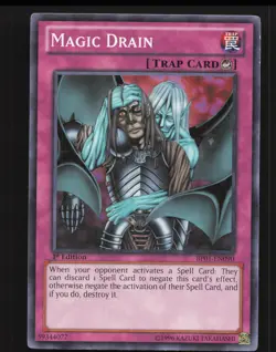 Magic Drain (Starfoil) BP01-EN090 Starfoil Rare Yugioh Epic Dawn NM - Image 1