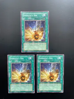 Yugioh Shinato's Ark DR1-EN191 Common Unlimited Edition NM/LP X3 - Image 1