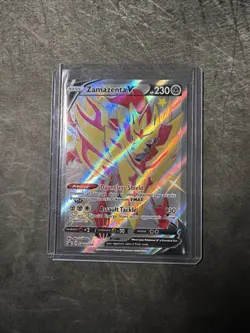 Zamazenta V SWSH293 Sword & Shield - Black Star Promo Pokemon Card - NM/Mint - Image 1