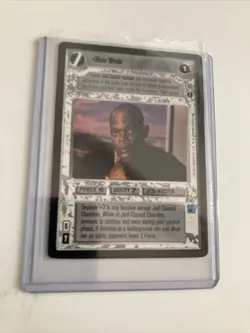Decipher Mace Windu Jedi Master Single Card 1 Star Wars Customizable Card Game - Image 4