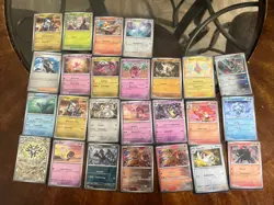 Pokemon Scarlet And Violet Surging Sparks 25 Card Holo Lot! - Image 1