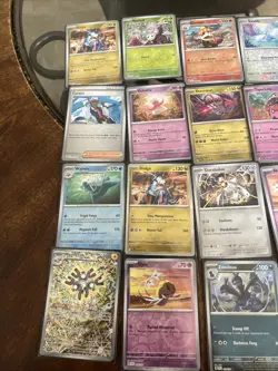 Pokemon Scarlet And Violet Surging Sparks 25 Card Holo Lot! - Image 2
