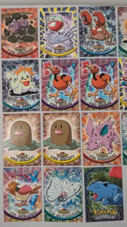 TOPPS Pokemon TCG Card Bundle 55x Vintage Cards From 3 Sets Including 1 Holo - Image 5