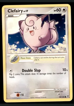 3X Pokemon Card Clefairy LV.17 Secret Wonders 83/132 NEAR MINT Non-Holo Common!! - Image 1