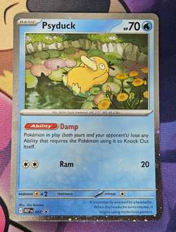 Psyduck Cosmos Holo Promo Card Mega Evolution MEP EN 007 7 - Image 1