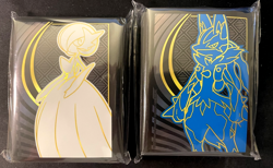 Lucario & Gardevoir Card Sleeves Mega Evolutions Elite Trainer Box ETB Pokemon - Image 1
