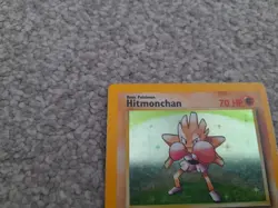 Pokemon TCG Trading Card Game Base Set Hitmonchan Holo 7/102 - Image 2
