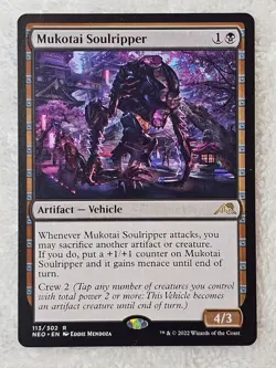 MTG Mukotai Soulripper #113 Kamigawa Neon Dynasty Magic Card Rare NM - Image 2