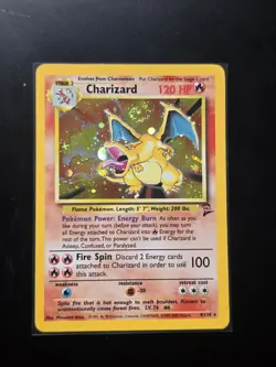 Charizard Pokemon Trading Card Game 120 HP Holo Rare Card - Image 2
