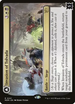 Invasion of Tolvada // The Broken Sky (241) March of the Machine MOM MTG Magic - Image 1