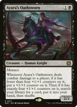 Ayara's Oathsworn (011) March of the Machine: The Aftermath MAT MTG Magic - Image 1