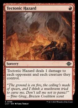 Tectonic Hazard (169) The Lost Caverns of Ixalan LCI MTG Magic - Image 1
