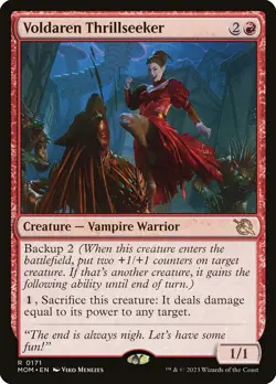 Voldaren Thrillseeker (171) March of the Machine MOM MTG Magic - Image 1