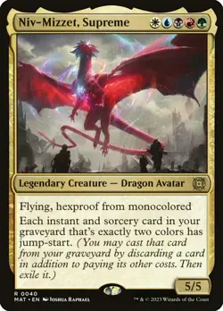 Niv-Mizzet, Supreme (040) March of the Machine: The Aftermath MAT MTG Magic - Image 1