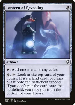 Lantern of Revealing (318) Battle for Baldur's Gate CLB MTG Magic - Image 1