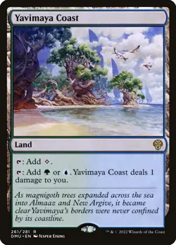 Yavimaya Coast (261) Dominaria United DMU MTG Magic - Image 1