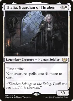 Thalia, Guardian of Thraben (038) Innistrad: Crimson Vow VOW MTG Magic - Image 1