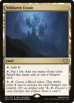 Voldaren Estate (267) Innistrad: Crimson Vow VOW MTG Magic - Image 1