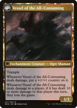 Hidetsugu Consumes All // Vessel of the All-Consuming Kamigawa: Neon Dynasty MTG - Image 2