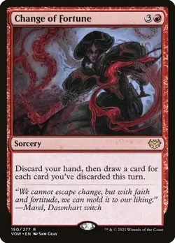 Change of Fortune (150) Innistrad: Crimson Vow VOW MTG Magic - Image 1
