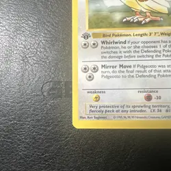 Pidgeotto 1st Edition Base Set 22/102 WOTC Vintage Pokemon 1999 - Image 2