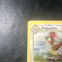 Pidgeotto 1st Edition Base Set 22/102 WOTC Vintage Pokemon 1999 - Image 3