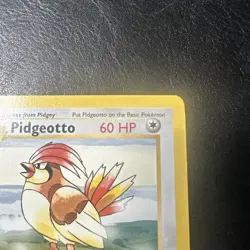 Pidgeotto 1st Edition Base Set 22/102 WOTC Vintage Pokemon 1999 - Image 4