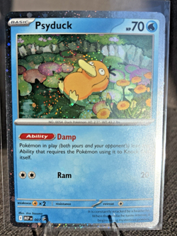 Pokemon TCG Psyduck MEP 007 Mega Evolution Pokemon Blister Promo Cosmos Holo NM - Image 1
