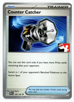 DING/DENT Play! Pokemon Prize Pack 6 Paradox Rift 160/182 Counter Catcher - Image 1