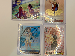 15 LBS Weiss Schwarz, Pokemon, Gundam Lot SR, LR+, AR, RRR,RR,R, U,C, Japanese - Image 2