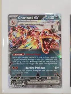 Lot Of 2 Pokemon TCG Obsidian Flames Charizard EX - Image 3
