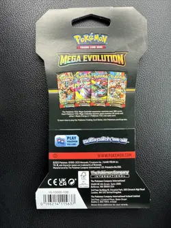 Pokemon TCG Mega Evolution Booster Pack - 10 Packs - Image 5