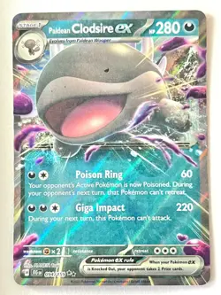 Paldean Clodsire ex 094/159 Double Rare Journey Together Pokemon - Near Mint NM - Image 1