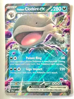 Paldean Clodsire ex 094/159 Double Rare Journey Together Pokemon - Near Mint NM - Image 3