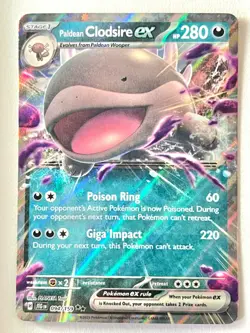 Paldean Clodsire ex 094/159 Double Rare Journey Together Pokemon - Near Mint NM - Image 5