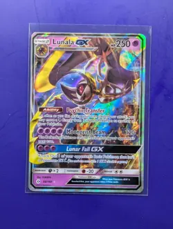 Lunala GX 66/149 Sm Base Set Holo Pokemon - NM/LP - Image 1