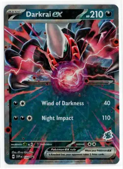Pokemon Battle Academy 2024 Darkrai Deck Black Star Promo SVP110 Darkrai ex - Image 1