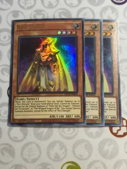 3x Ra's Disciple - DLCS-EN026 - Ultra Rare (NM) - Yugioh Playset - Image 1